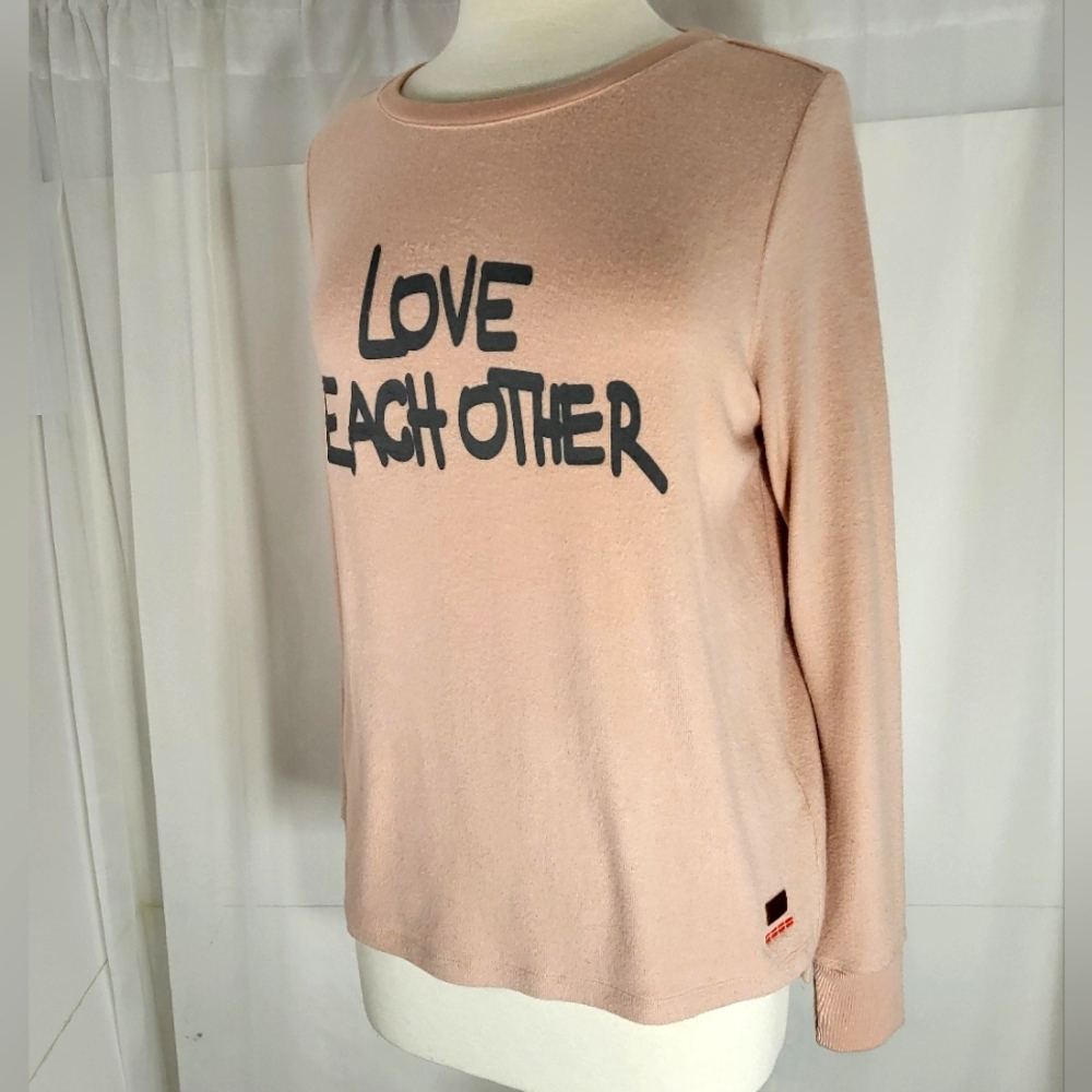 PEACE LOVE WORLD Long Sleeve Soft Shirt XXS
